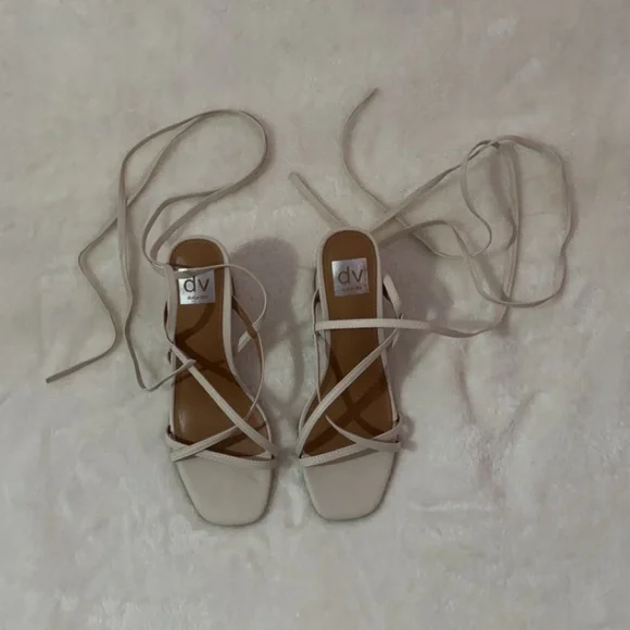 DV Dolce Vita Haze Strappy Lace-Up Block-Heel Sandals - Picture 3 of 14